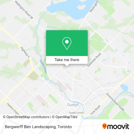 Bergwerff Ben Landscaping map