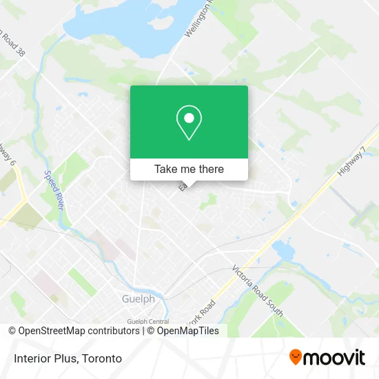 Interior Plus map