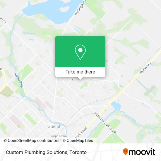 Custom Plumbing Solutions map