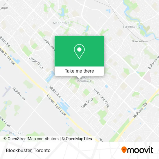 Blockbuster map