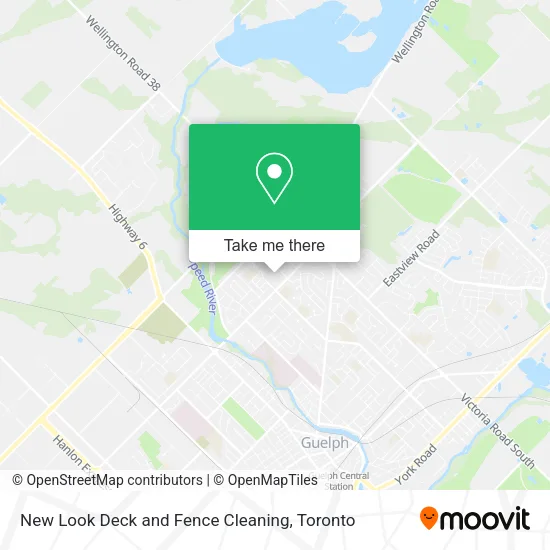 New Look Deck and Fence Cleaning map