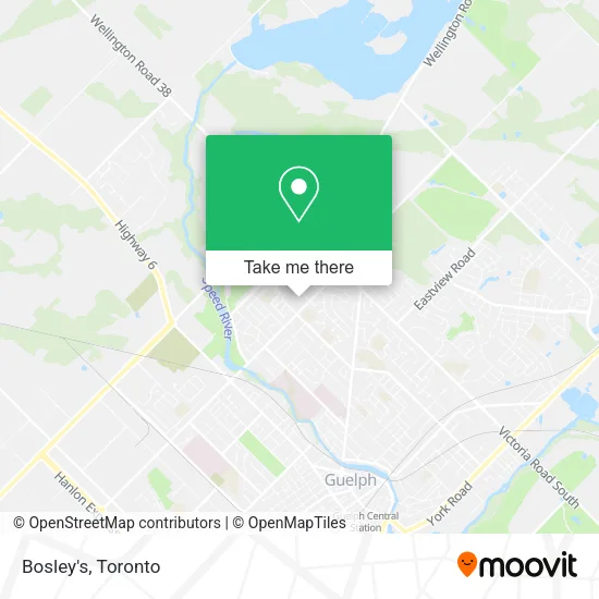 Bosley's map