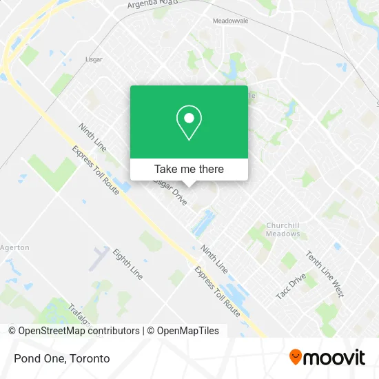 Pond One plan