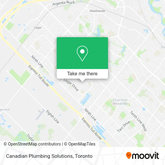 Canadian Plumbing Solutions map