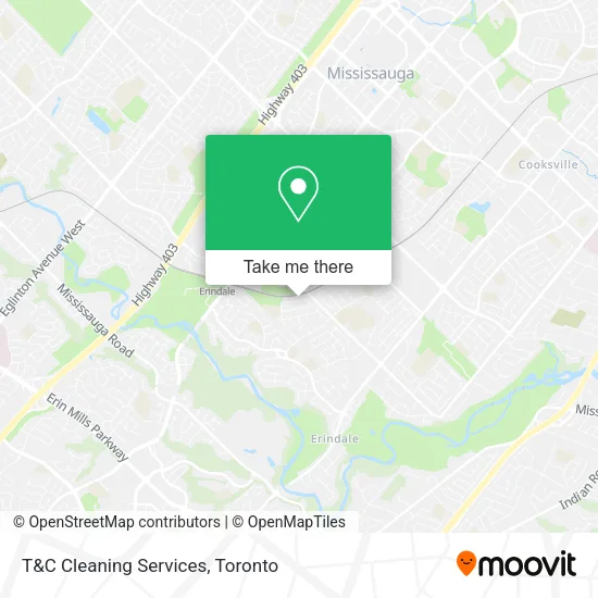 T&C Cleaning Services map