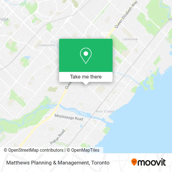 Matthews Planning & Management map