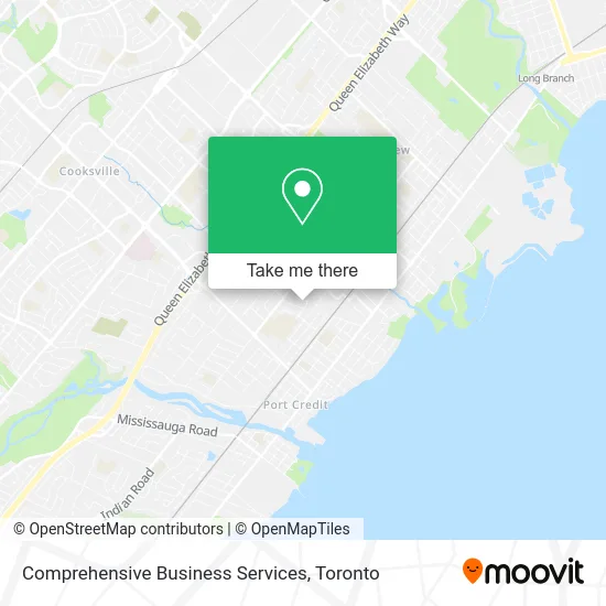 Comprehensive Business Services map