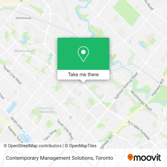 Contemporary Management Solutions map