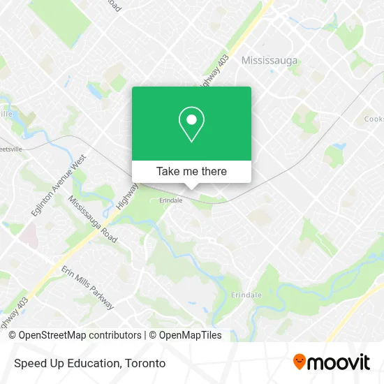 Speed Up Education map