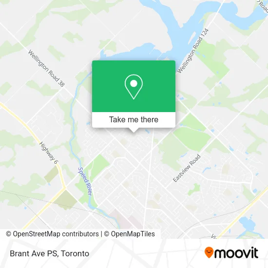 Brant Ave PS map