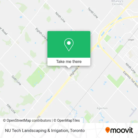 NU Tech Landscaping & Irrigation map