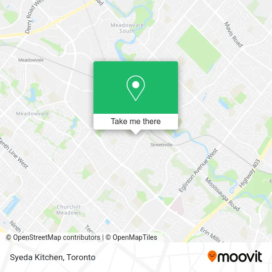 Syeda Kitchen map