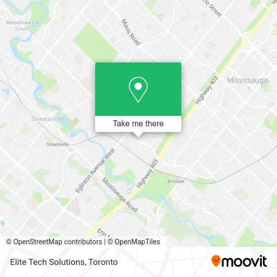 Elite Tech Solutions map