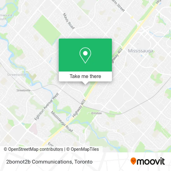 2bornot2b Communications map