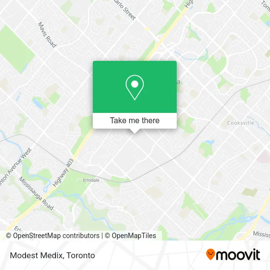 Modest Medix map
