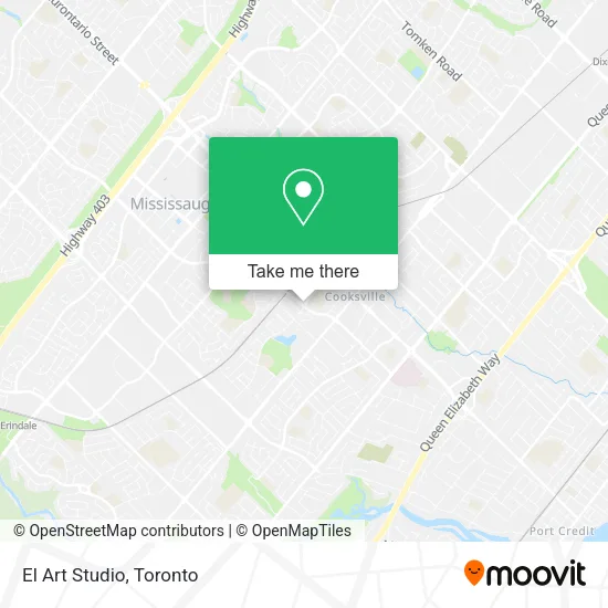 El Art Studio map
