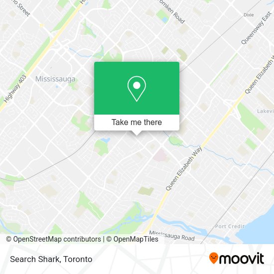 Search Shark map