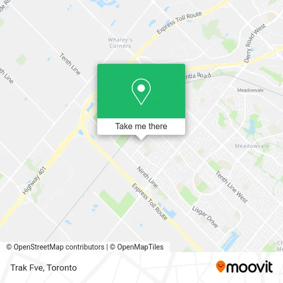 Trak Fve map