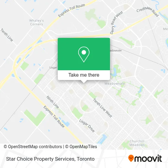 Star Choice Property Services map