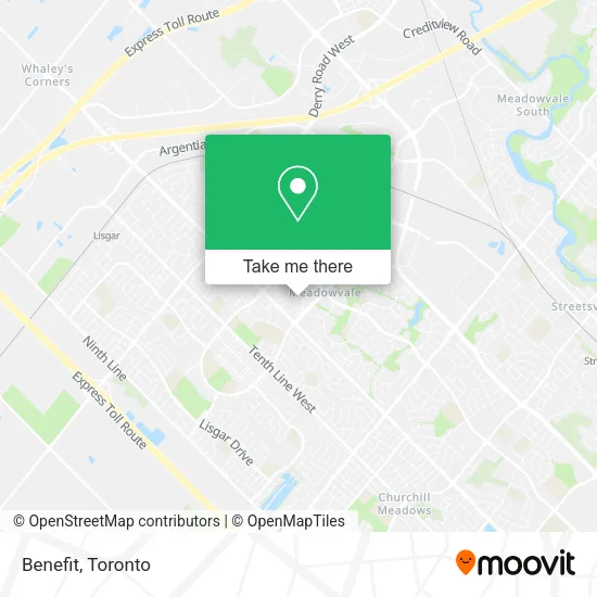 Benefit map