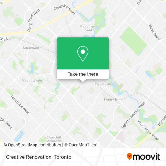 Creative Renovation map