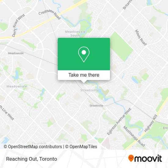Reaching Out map