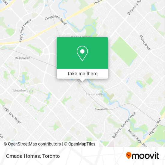 Omada Homes map