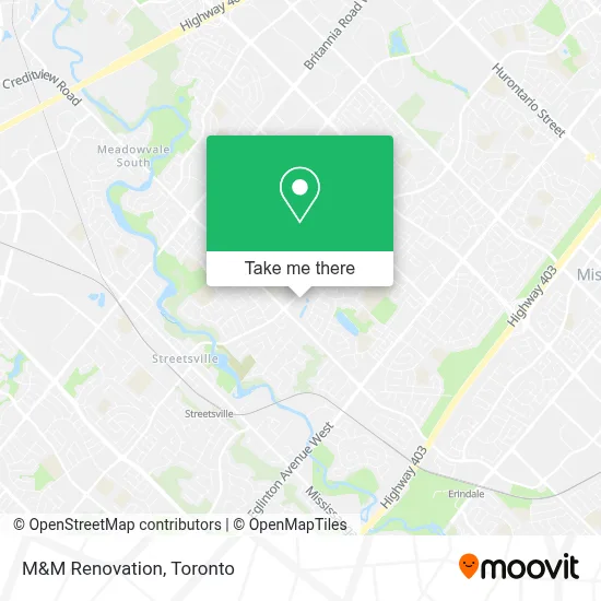 M&M Renovation map