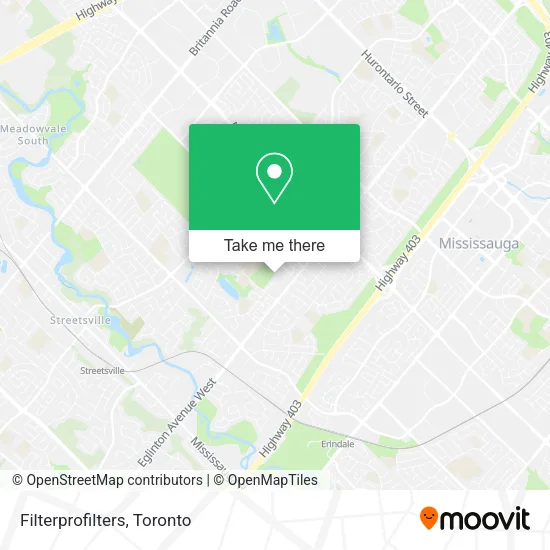 Filterprofilters map