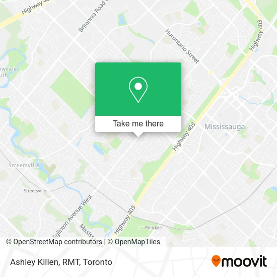 Ashley Killen, RMT map