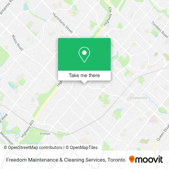 Freedom Maintenance & Cleaning Services map