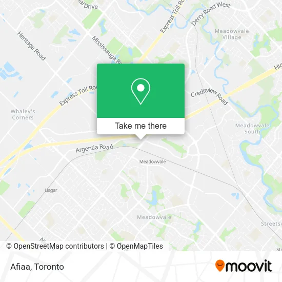 Afiaa map