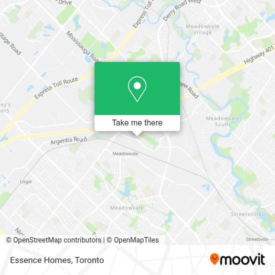 Essence Homes map