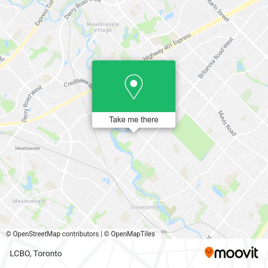 LCBO map