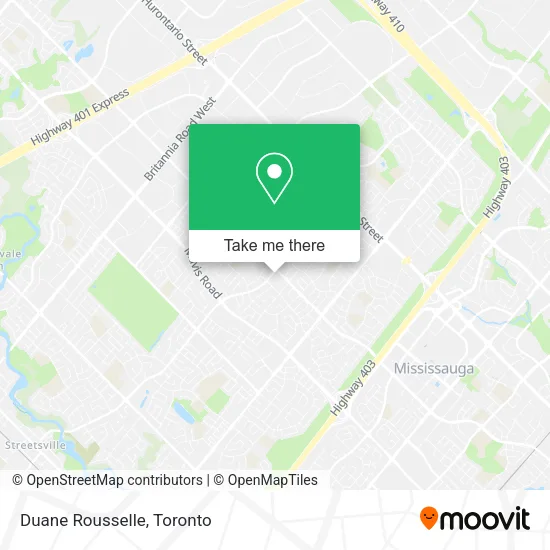 Duane Rousselle map