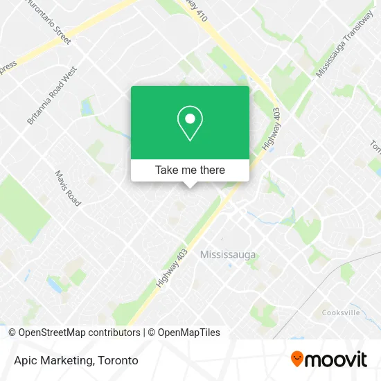 Apic Marketing map