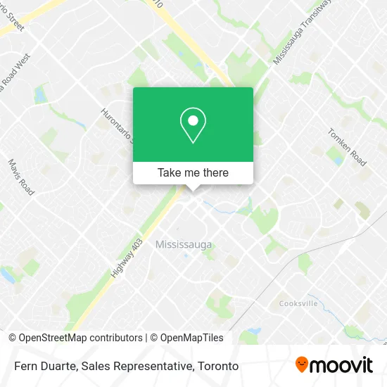 Fern Duarte, Sales Representative map