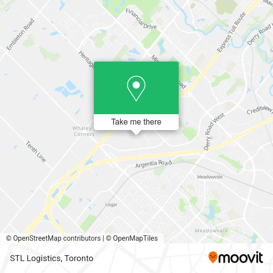 STL Logistics map