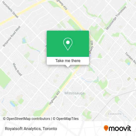 Royalsoft Analytics map