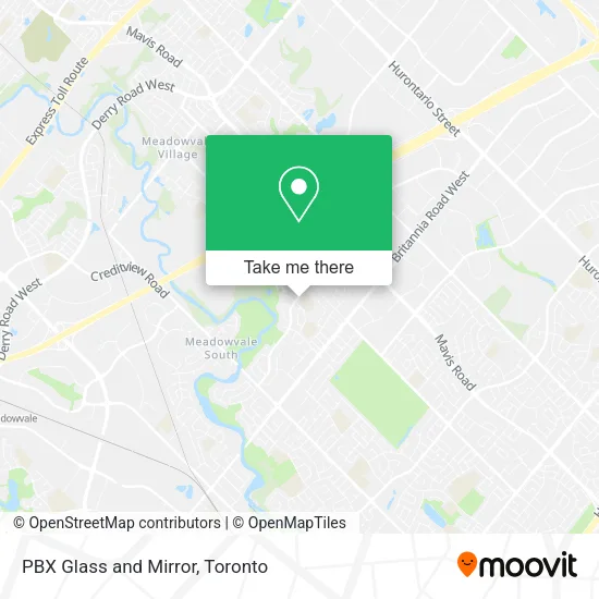 PBX Glass and Mirror map
