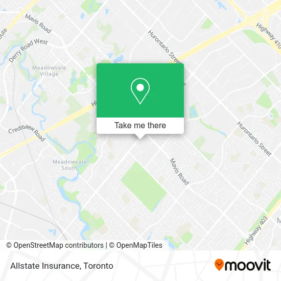 Allstate Insurance map