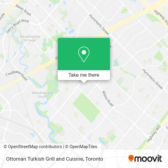 Ottoman Turkish Grill and Cuisine map