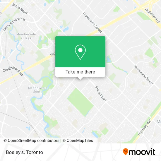 Bosley's map