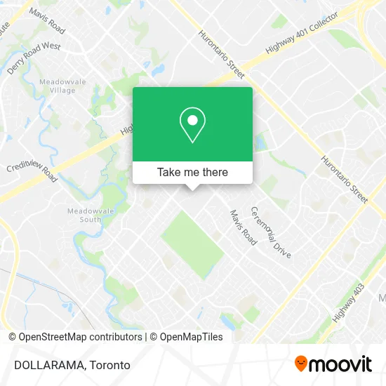 DOLLARAMA map