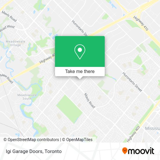 Igi Garage Doors map