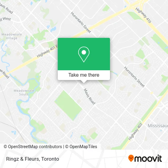 Ringz & Fleurs map