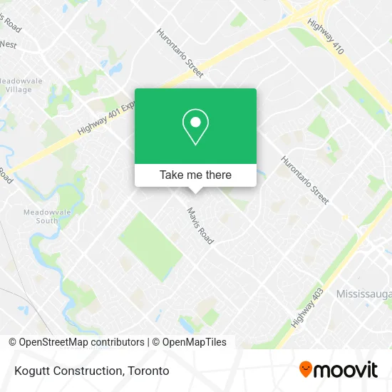 Kogutt Construction map