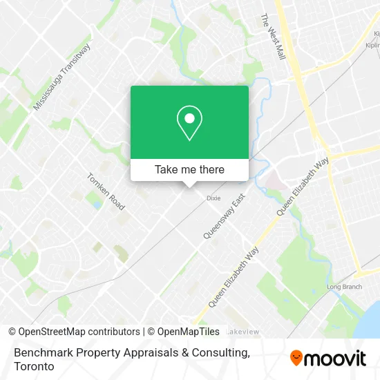 Benchmark Property Appraisals & Consulting map