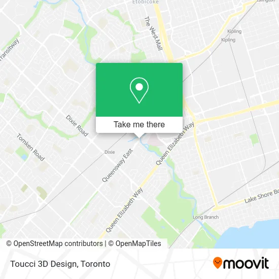 Toucci 3D Design map