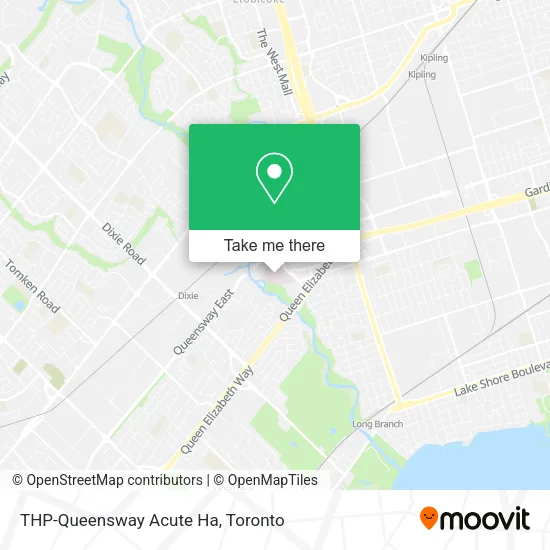 THP-Queensway Acute Ha map